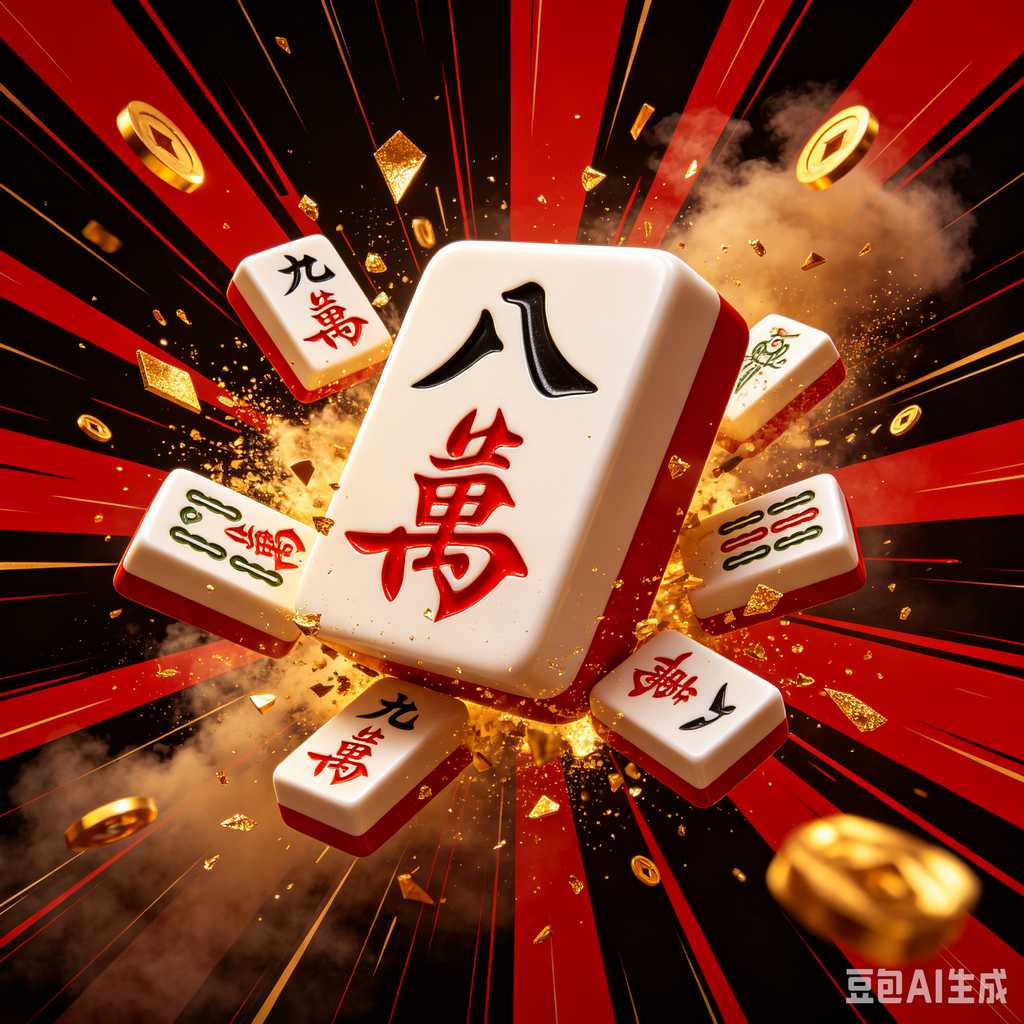 antique style mahjong set
