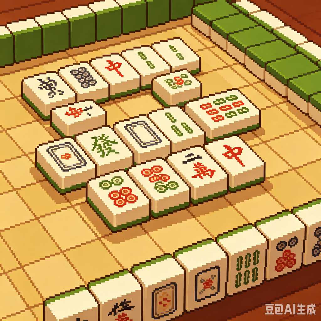 fine carving mahjong set