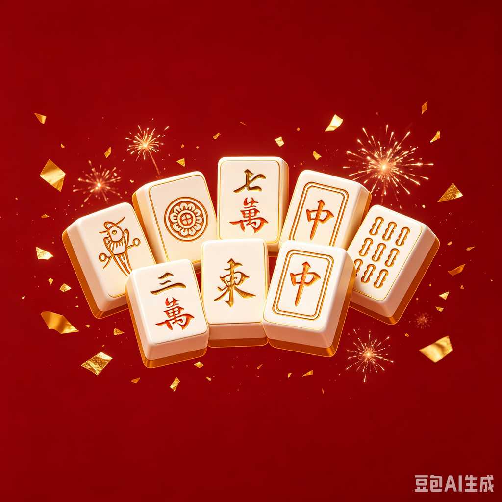 bright print mahjong tiles
