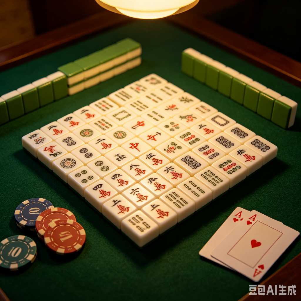unique decoration mahjong tiles