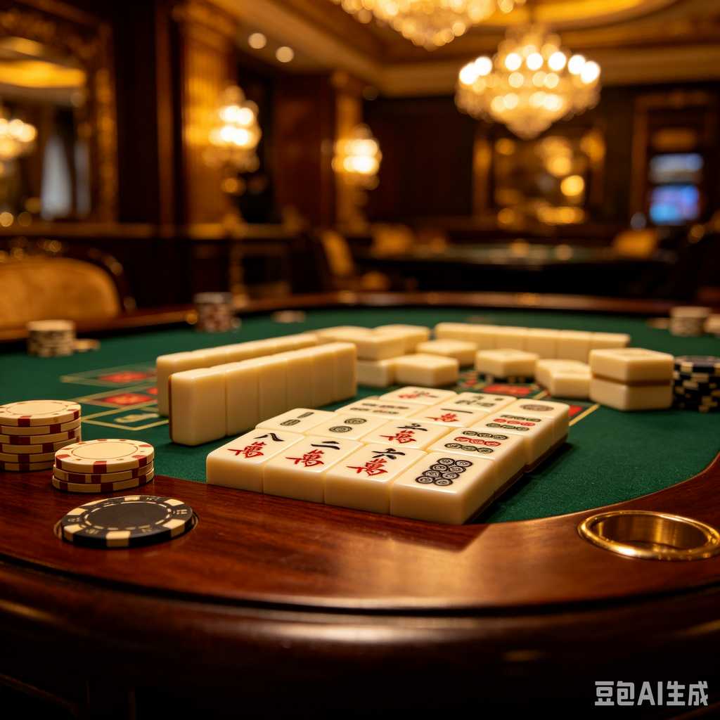 custom art mahjong set