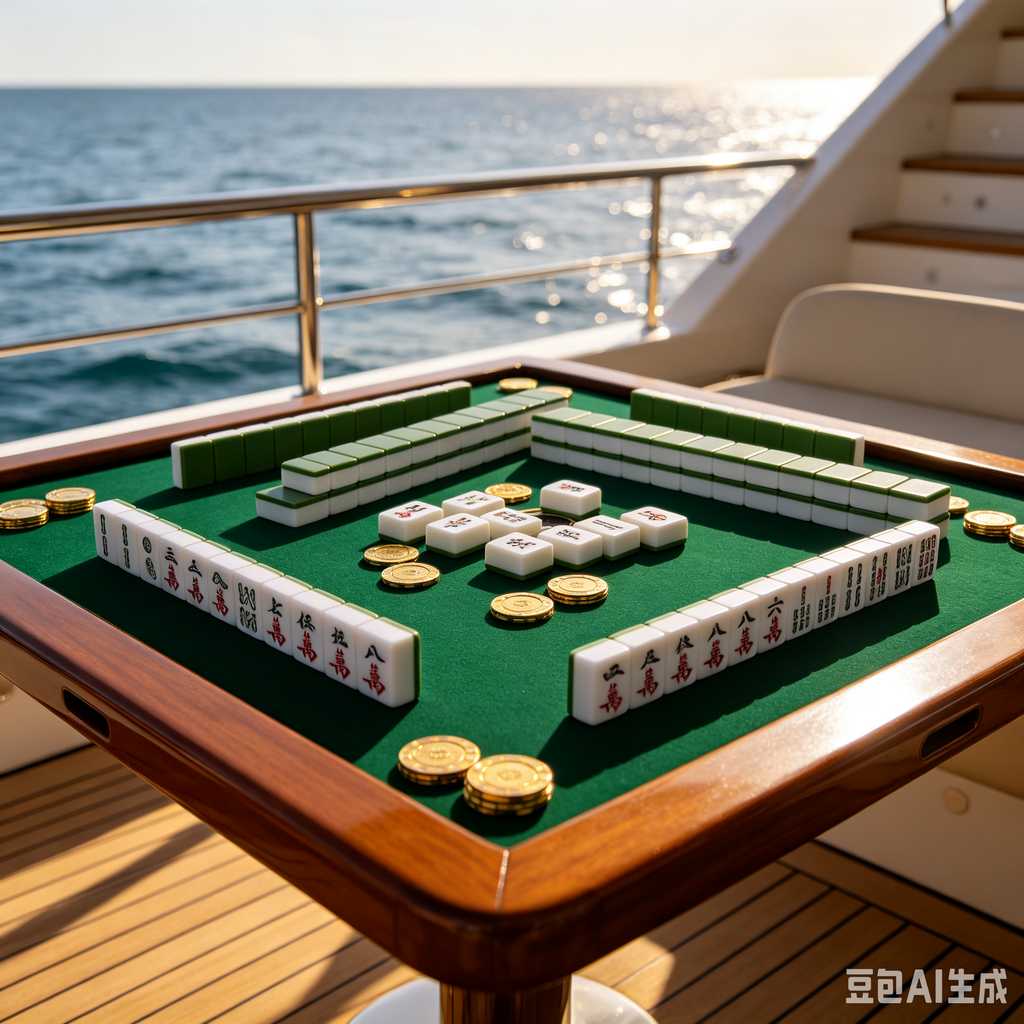 space saving mahjong game set